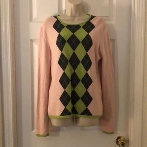 ❌SOLD❌ Tommy Hilfiger argyle sweater